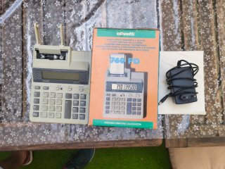 Calculadora Olivetti 760PO Impresora. Vintage