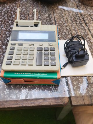 Calculadora Olivetti 760PO Impresora. Vintage