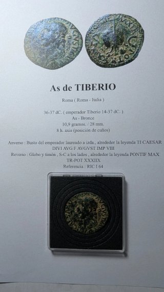 As Tiberio 36-37 d.C.