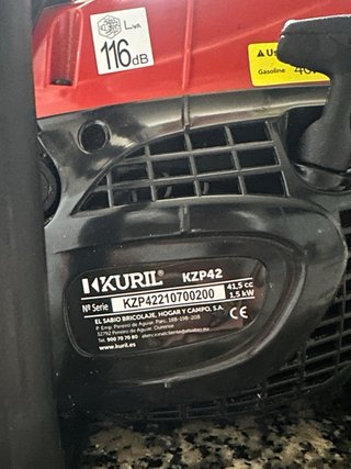Motosierra Kuril KZP42 41.5cc