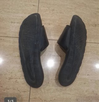 Ciabatte Nike nere e bianche