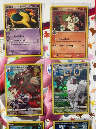 Cartas varias. Trainer Gallery, Shiny, Delta Speci
