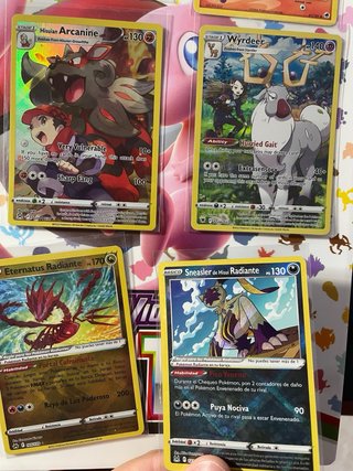 Cartas varias. Trainer Gallery, Shiny, Delta Speci