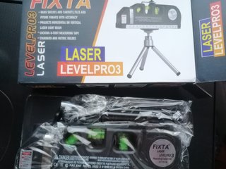 Nivel Láser FIXTA LEVELPRO3 con Trípode
