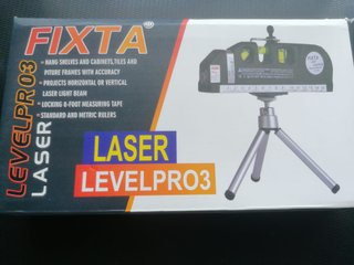 Nivel Láser FIXTA LEVELPRO3 con Trípode