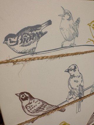 Cuadro pájaros descatalogado
