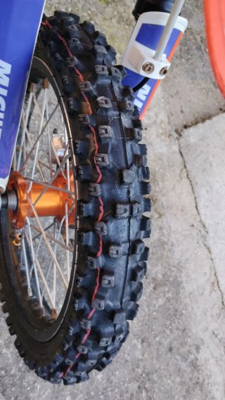 KTM SX50 Motocross Naranja/Blanco