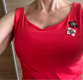 Vestido rojo Formula Joven