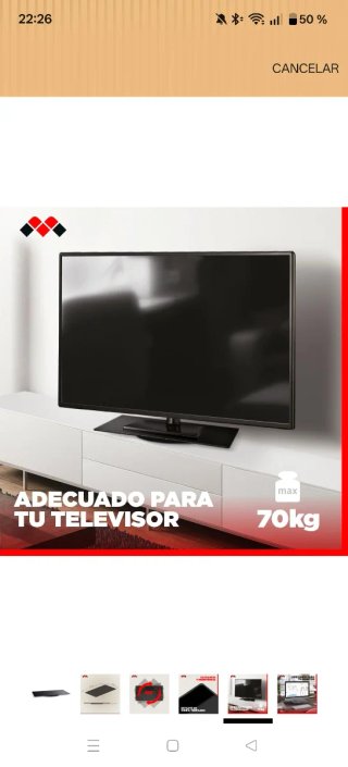 Base giratoria TV Meliconi