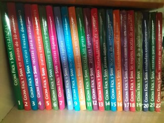 Libros de cocina fácil y sana