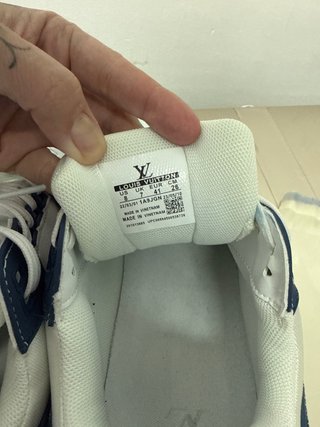 Zapatillas Louis Vuitton Blancas y azules