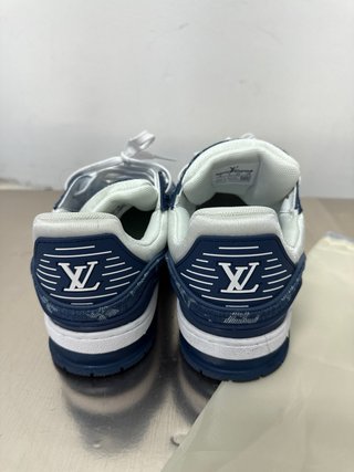 Zapatillas Louis Vuitton Blancas y azules