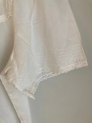 Vestido lencero vintage blanco