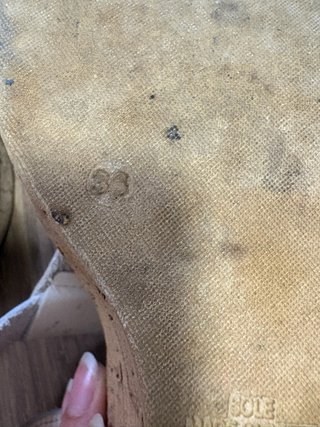 Sandalias cuña blancas y marrones