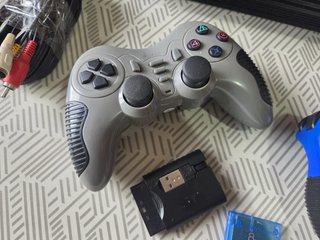 Consola PlayStation 2 PS2 FAT + 2 mandos inalambri