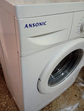LAVADORA ANSONIC de 5 kilos y 1000 rpm. Clase A