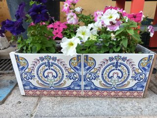 Maceteros de porcelana nuevos