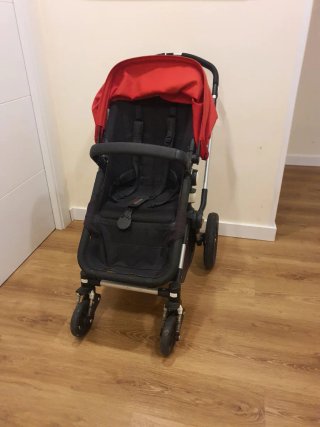 Bugaboo Cameleon 3 Silla de Paseo Roja