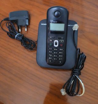 Teléfono Siemens AL17 Negro