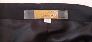 Vestido negro Caramelo halter