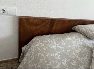 Cabecero de cama 150cm madera de mango Baty Sklum