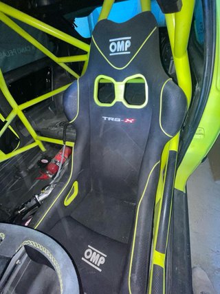 Baquet OMP TRS-X Negro/Amarillo