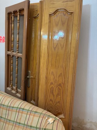 Puertas de interior de madera (dobles)