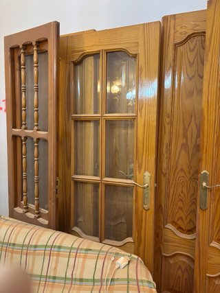 Puertas de interior de madera (dobles)