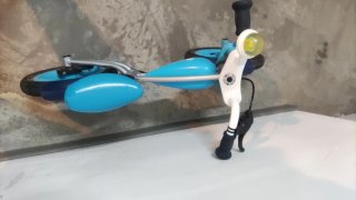 Bicicleta sin pedales Imaginarium azul