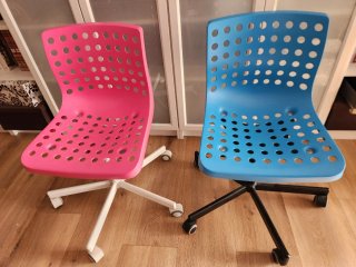 Sillas de escritorio infantiles (2 unidades)