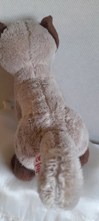 Trudi Gattino Peluche con Borsetta Rosa Originale