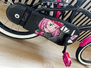 Bicicleta B'TWIN 16 Niña Rosa/Negra