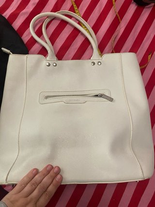 Bolso David Delfín As de Corazones Blanco