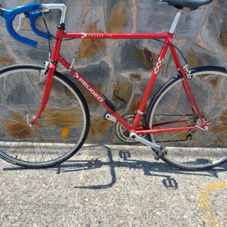 Bicicleta Carretera Peugeot Course 100 Roja