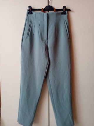 Pantaloni Zara vita alta donna