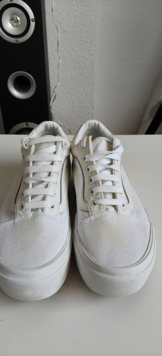 Zapatillas Vans Mujer Blancas
