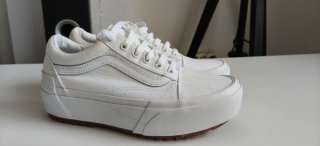 Zapatillas Vans Mujer Blancas