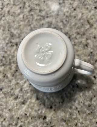 Azucarero y Lechera de Porcelana