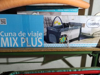 Cuna de viaje Asalvo MIX PLUS