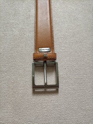 Cinturone Miguel Bellido in pelle nuova (Taglia 110) + Occhiali ORAO per bambini in regalo