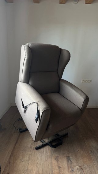 Sillón Eléctrico Reclinable Tela
