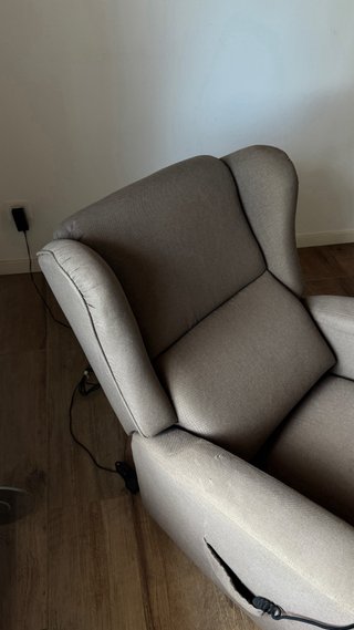 Sillón Eléctrico Reclinable Tela