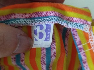 Set di abbigliamento per Barbie. Originale anni '90