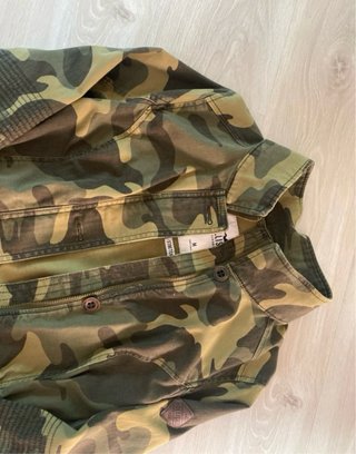 Chaqueta Hollister Militar Talla M