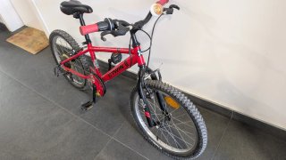 Bicicleta infantil 20 roja