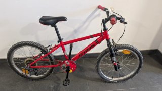 Bicicleta infantil 20 roja