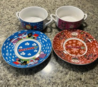 Juego 2 tazas infantiles consomé