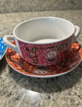 Juego 2 tazas infantiles consomé