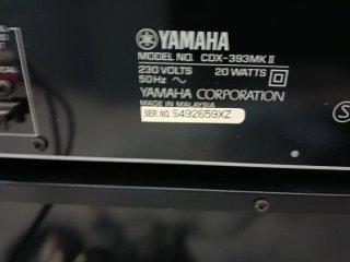 Equipo de música Yamaha completo,