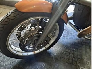 BMW R850C Naranja/Plata